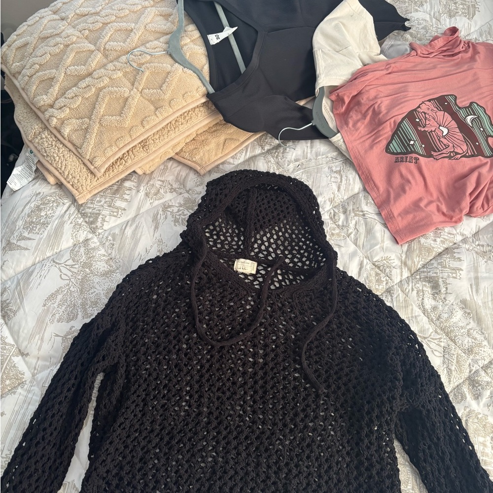 Elegant Black Women's Knit Sweater